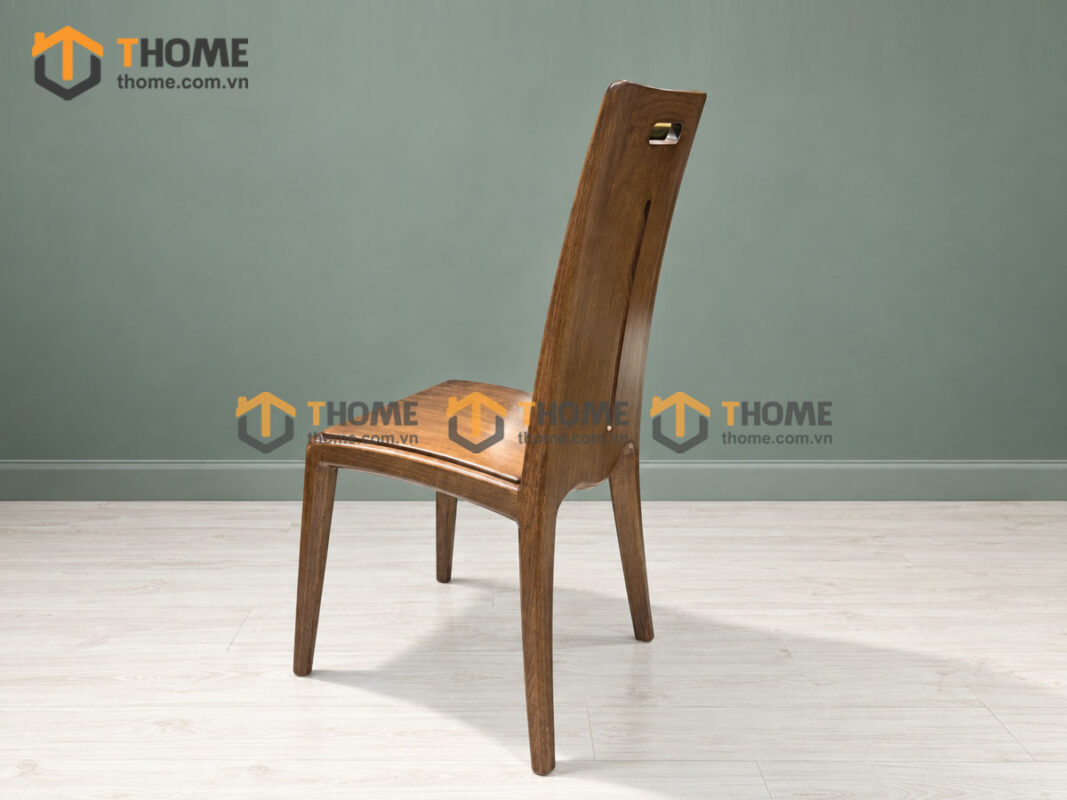 Ghế Ăn Gỗ Sồi Tự Nhiên Sun Mặt Cong GHEMG-29SN