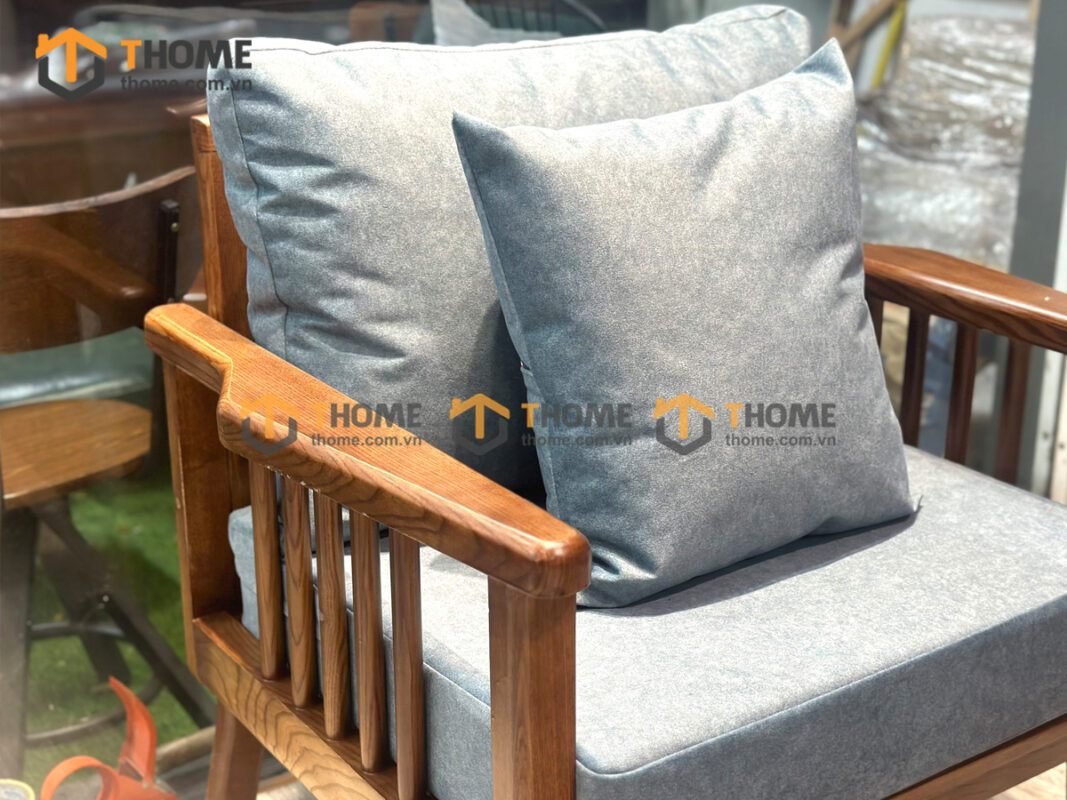 Sofa Daisy Mũi Tên Gỗ Sồi Tự Nhiên SFT-34SN