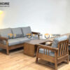 Sofa Dior Gỗ Sồi Tự Nhiên Tay Chồng 1.8m SFT-35SN