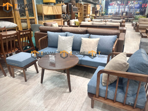 ⭐ Sofa Fly Gỗ Sồi Tự Nhiên New Có Tay 1.8m SFT-36SN