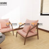 Sofa Katana Gỗ Sồi Tự Nhiên New Góc Nhỏ SFT-33SN