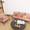 Sofa Katana Gỗ Sồi Tự Nhiên New Góc Nhỏ SFT-33SN