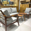 Sofa gỗ sồi tự nhiên; sofa gỗ sồi; bộ bàn ghế sofa phòng khách; sofa gỗ hiện đại;