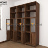 Tủ kính gỗ sồi tự nhiên Casa cao 2.3m TK-08SN