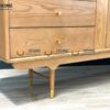 Tủ Trang Trí Gỗ Sồi Tự Nhiên 2 Cánh Lan Sọc Mango TNK-03SN