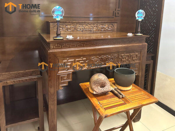 Tủ Thờ Gỗ Sồi Tự Nhiên Số 06 TT-11SN
