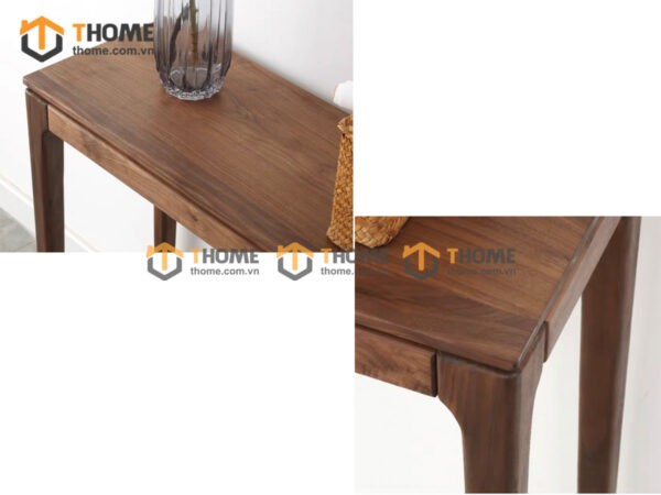 Bàn đôn Console Gỗ Sồi Tự Nhiên 2 Hộc Kéo Nhỏ BC-09SN