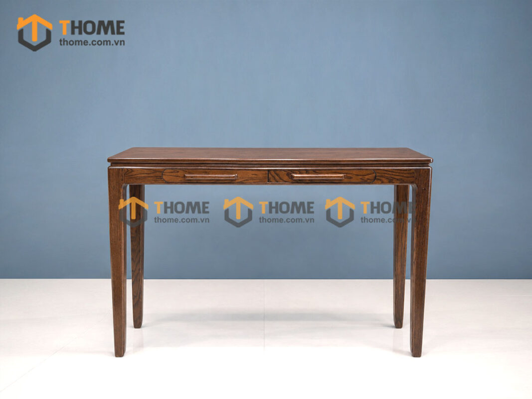 Bàn Console Gỗ Sồi Tự Nhiên 2 Hộc Kéo Nhỏ BC-09SN