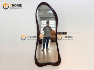 Gương Soi Treo Tường Gỗ Sồi Tự Nhiên Toàn Thân Dị Dạng GS-24SN