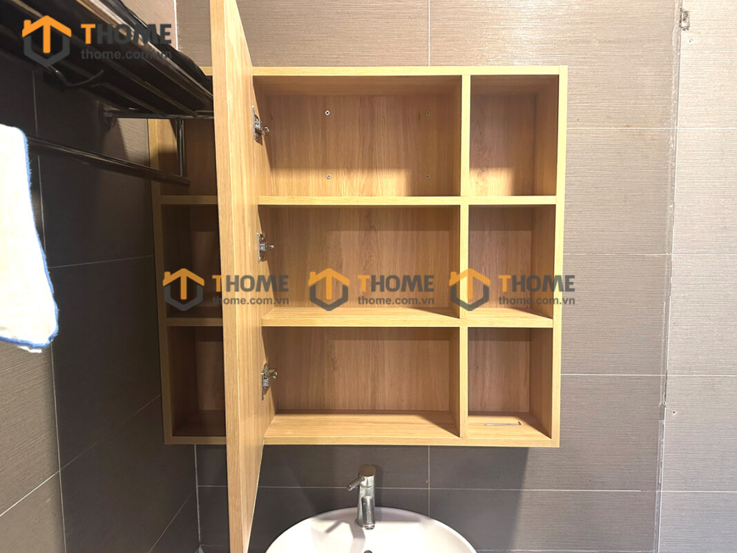 Tủ Lavabo Gỗ Nhựa 2 Cánh Mở TL-05SN