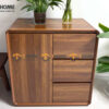 Tủ Trang Trí Gỗ Sồi Tự Nhiên Nova 1 Cánh Mở TNK-07SN