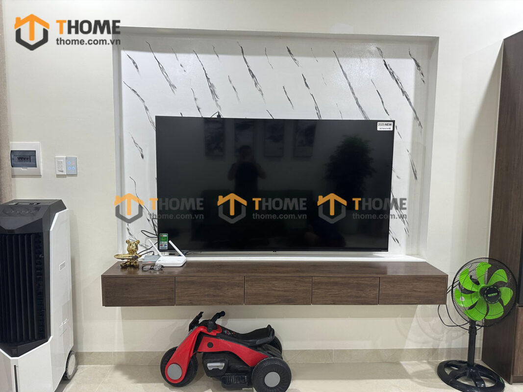 Hình Ảnh Thi Công Gỗ Sồi Tự Nhiên Nhà Anh Bình Cẩm Lệ TTTC-39SN