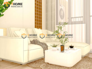 Hình Ảnh Thi Công Gỗ Sồi Tự Nhiên Căn Hộ Ori Garden Hòa Khánh TTTC-40SN