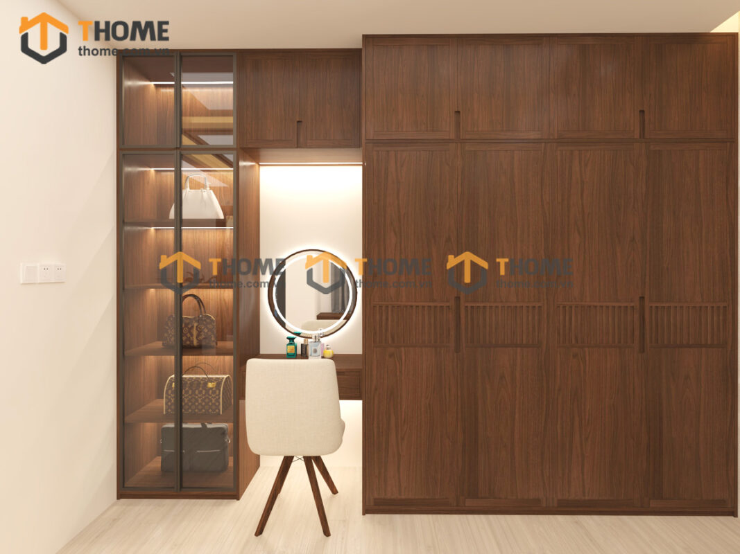 Hình Ảnh Thi Công Gỗ Sồi Tự Nhiên Nhà Anh Nhật Furama TTTC-47SN