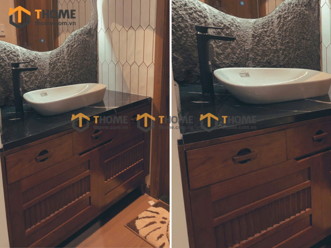 Hình Ảnh Thi Công Gỗ Sồi Tự Nhiên Nhà Anh Nhật Hòa Xuân TTTC-41SN