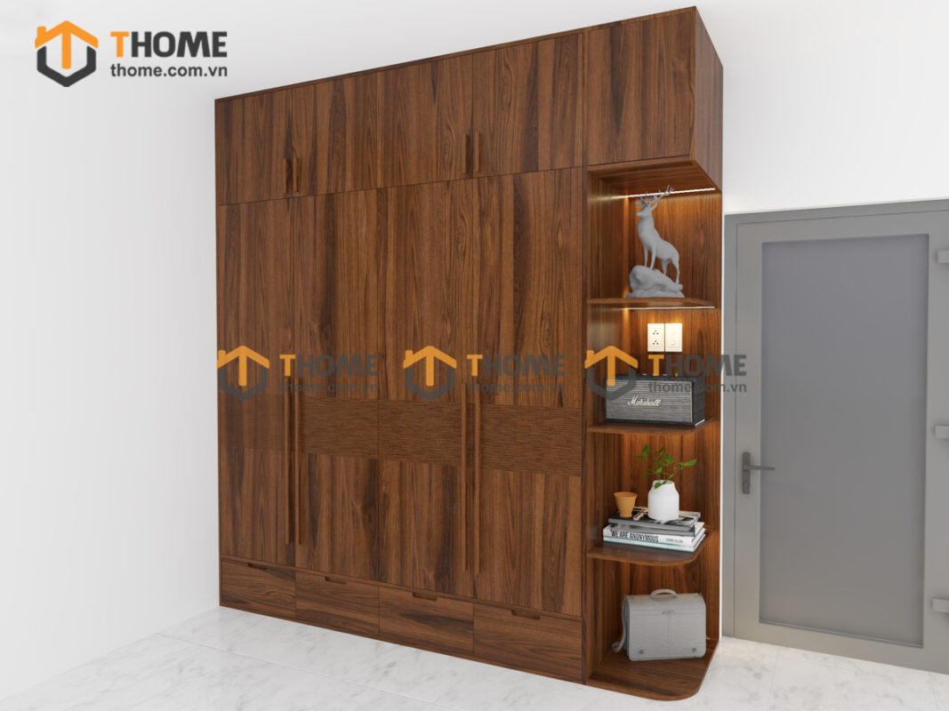 Hình Ảnh Thi Công Gỗ Sồi Tự Nhiên Nhà Anh Bình Cẩm Lệ TTTC-39SN