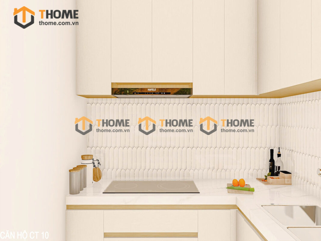 Hình Ảnh Thi Công Gỗ Sồi Tự Nhiên Căn Hộ Ori Garden Hòa Khánh TTTC-40SN
