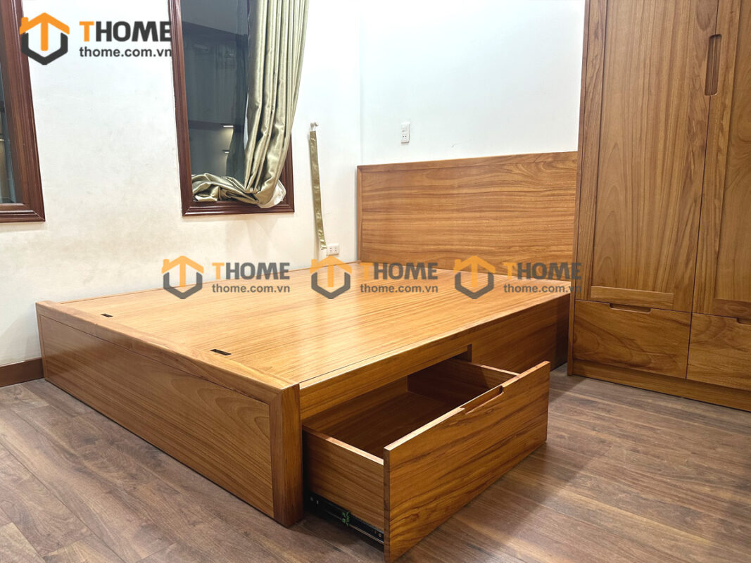 Hình Ảnh Thi Công Gỗ Sồi Tự Nhiên Nhà Anh Nhật Furama TTTC-47SN