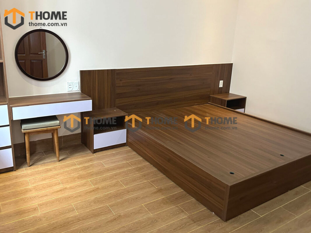 Hình Ảnh Thi Công Gỗ Sồi Tự Nhiên Nhà Cô Phượng Ngô Quyền TTTC-44SN