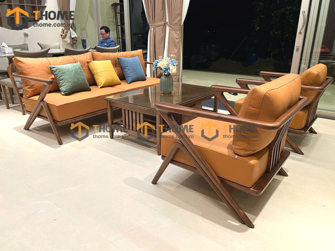 Hình Ảnh Thi Công Gỗ Sồi Tự Nhiên Nhà Chị Ngọc Minh Hội An TTTC-33SN