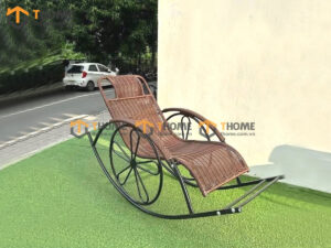 Ghế Thư Giãn Đọc Sách Khung Sắt Bọc Nhựa GTG-22NK