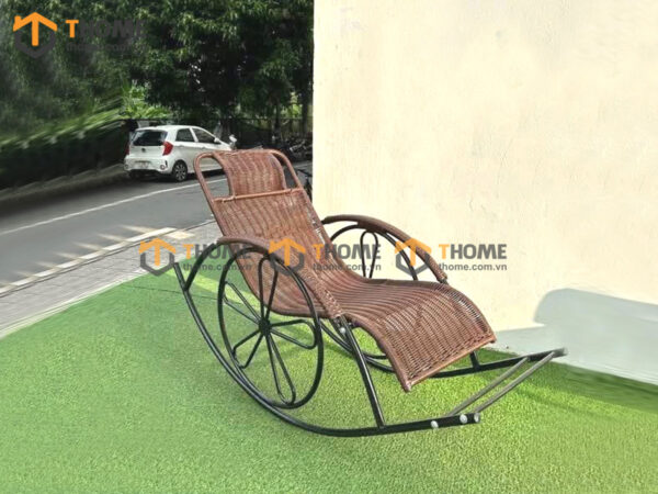 Ghế Thư Giãn Đọc Sách Khung Sắt Bọc Nhựa GTG-22NK