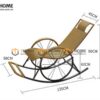 Ghế Thư Giãn Đọc Sách Khung Sắt Bọc Nhựa GTG-22NK