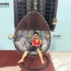 Ghế Xích Đu Đơn Hình Giọt Nước GTG-24NK
