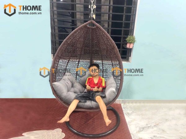 Ghế Xích Đu Đơn Hình Giọt Nước GTG-24NK