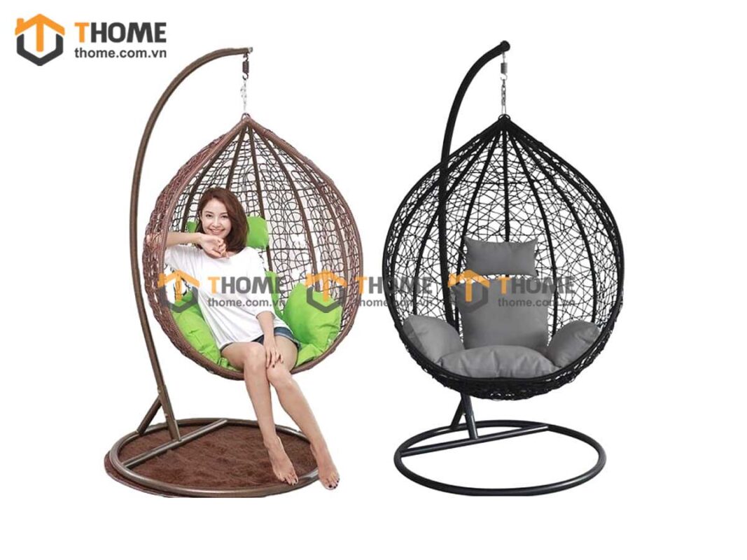 Ghế Xích Đu Đơn Hình Giọt Nước GTG-24NK