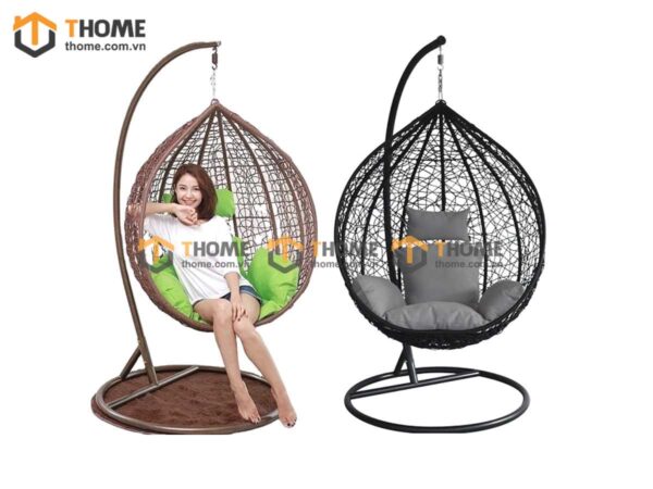 Ghế Xích Đu Đơn Hình Giọt Nước GTG-24NK