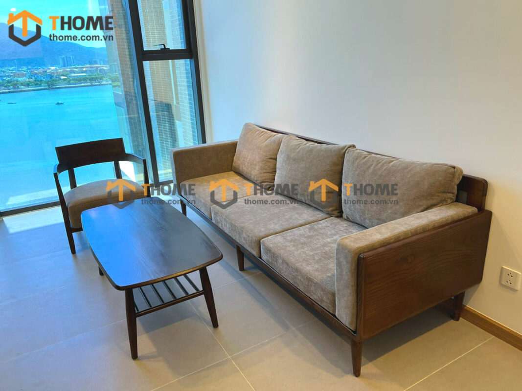 Hình Ảnh Thi Công Gỗ Sồi Tự Nhiên Nhà Cô Hương Căn Hộ Risemount Bạch Đằng TTTC-32SN