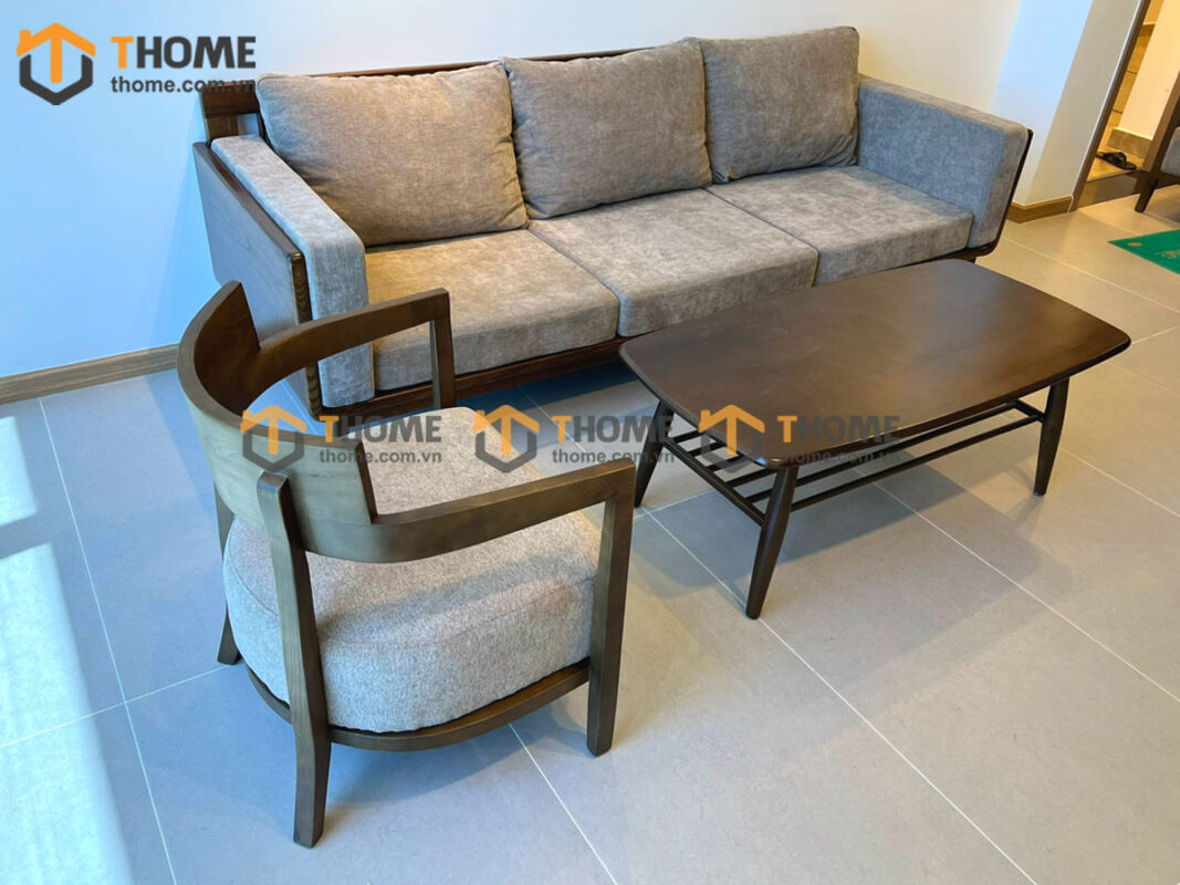 Hình Ảnh Thi Công Gỗ Sồi Tự Nhiên Nhà Cô Hương Căn Hộ Risemount Bạch Đằng TTTC-32SN