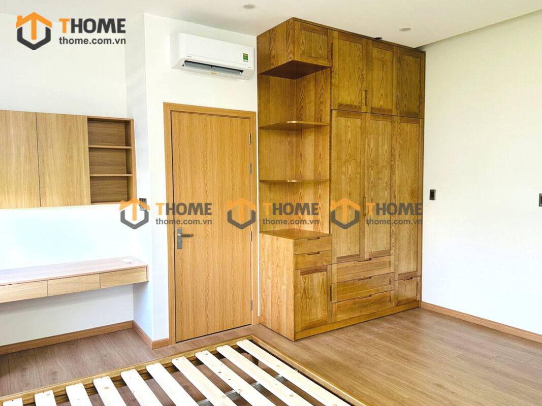 Hình Ảnh Thi Công Gỗ Sồi Tự Nhiên Nhà Chị Quyên Sơn Trà TTTC-36SN