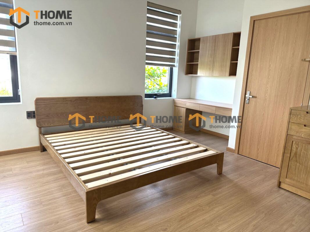 Hình Ảnh Thi Công Gỗ Sồi Tự Nhiên Nhà Chị Quyên Sơn Trà TTTC-36SN