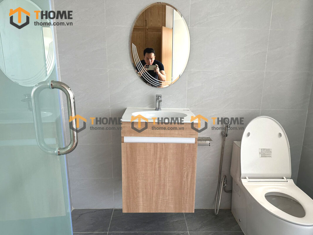 Hình Ảnh Thi Công Gỗ Sồi Tự Nhiên Nhà Chị Quyên Sơn Trà TTTC-36SN