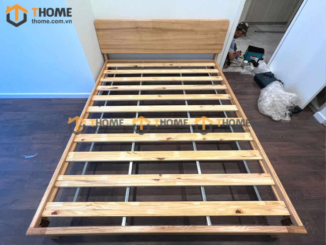 Hình Ảnh Thi Công Gỗ Sồi Tự Nhiên Nhà Anh Thành Căn Hộ Fillmore Bạch Đằng TTTC-31SN