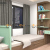 Hình Ảnh Thi Công Gỗ Sồi Tự Nhiên Nhà Chị Ly Hòa Cường TTTC-49SN