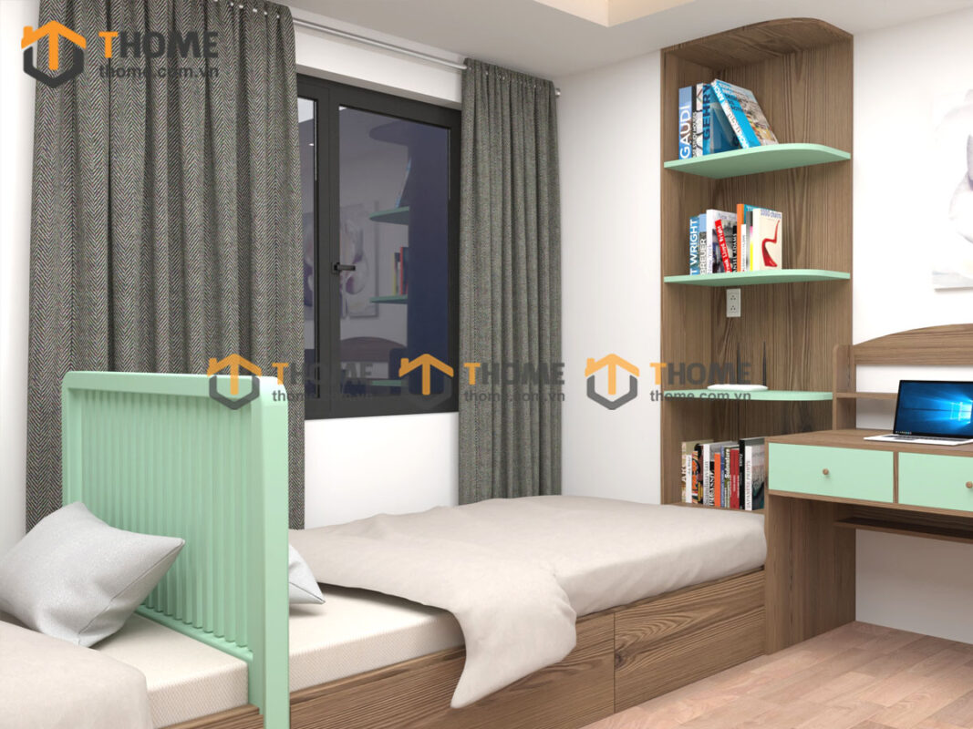 Hình Ảnh Thi Công Gỗ Sồi Tự Nhiên Nhà Chị Ly Hòa Cường TTTC-49SN
