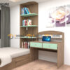 Hình Ảnh Thi Công Gỗ Sồi Tự Nhiên Nhà Chị Ly Hòa Cường TTTC-49SN