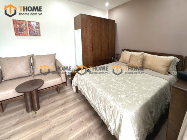 Hình Ảnh Thi Công Gỗ Sồi Tự Nhiên Nhà Chị Lê Hải Châu TTTC-52SN