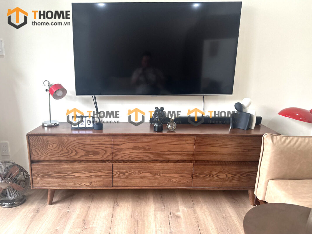 Hình Ảnh Thi Công Gỗ Sồi Tự Nhiên Nhà Chị Lê Hải Châu TTTC-52SN