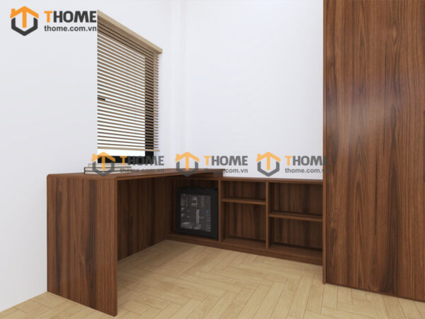 Hình Ảnh Thi Công Gỗ Sồi Tự Nhiên Nhà Cô Kim Xuân Furama TTTC-53SN