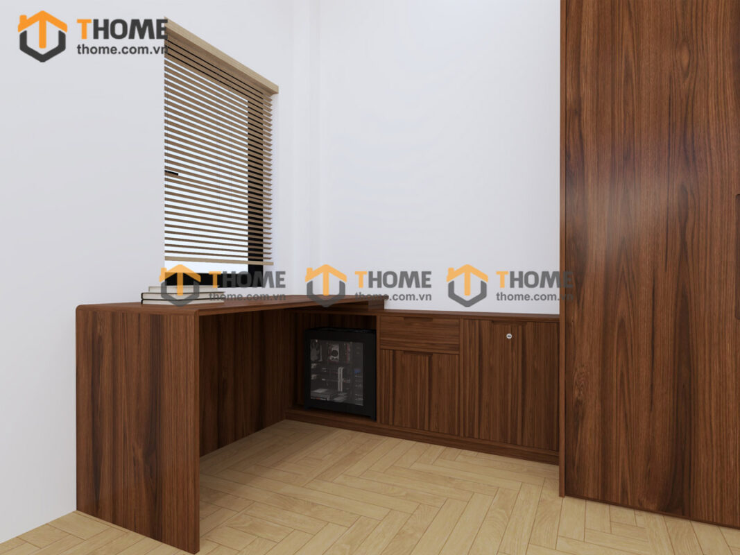 Hình Ảnh Thi Công Gỗ Sồi Tự Nhiên Nhà Cô Kim Xuân Furama TTTC-53SN