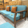Sofa Queen Gỗ Sồi Tự Nhiên 4 Món 2.15m Màu Óc Chó SFT-41SN