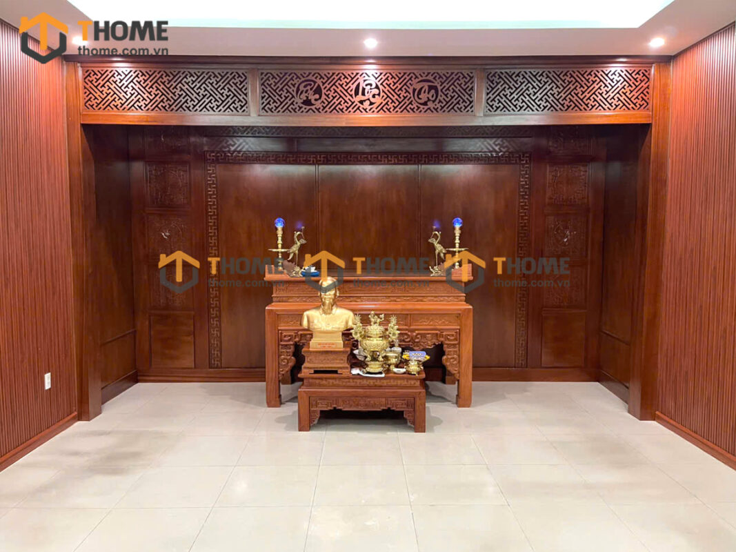 Hình Ảnh Thi Công Gỗ Sồi Tự Nhiên Nhà Anh Nhật Furama TTTC-47SN