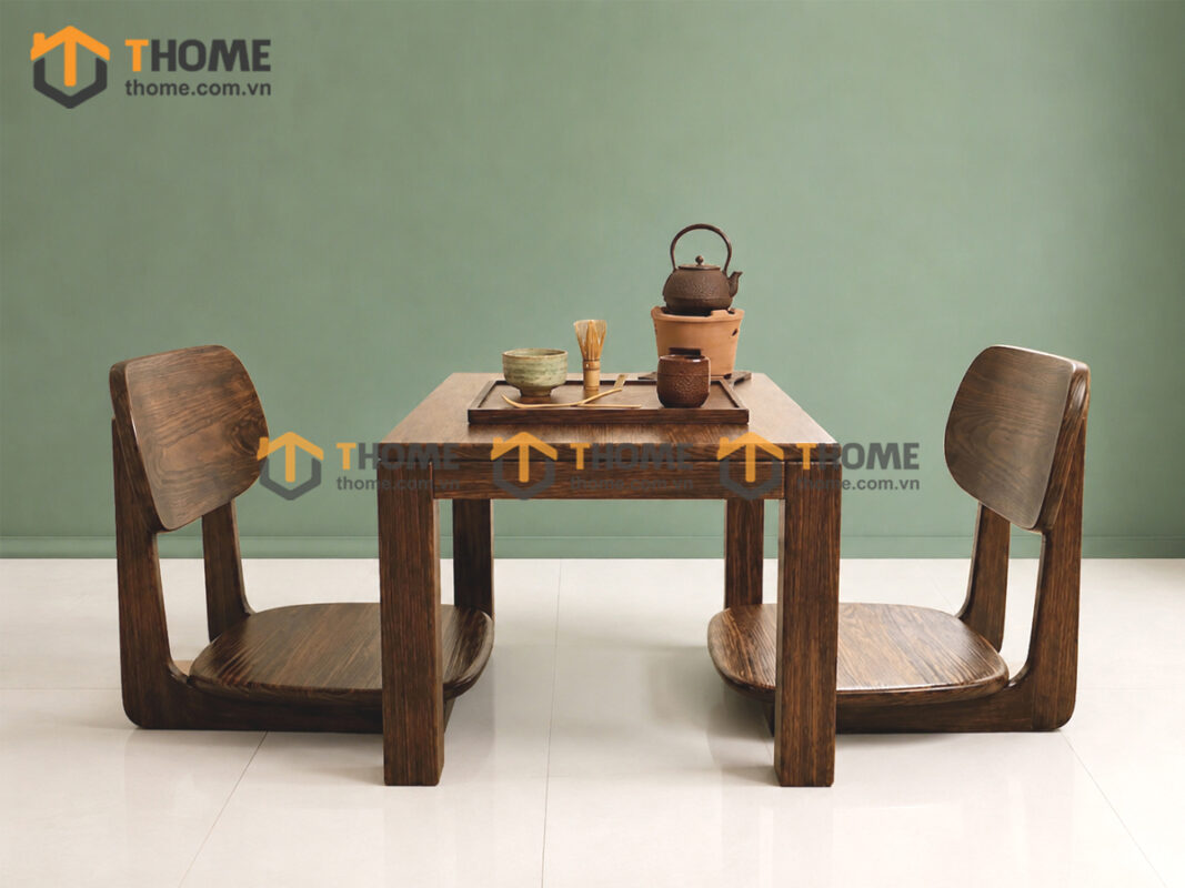 bàn ghế trà đạo