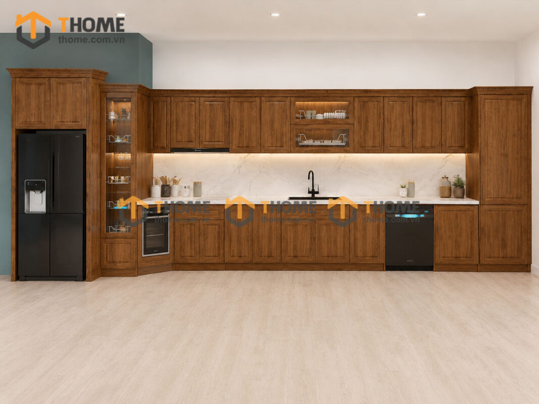Thiết Kế Bộ Phòng Ăn Gỗ Sồi Tự Nhiên Số 04 Capri TKPA-04SN