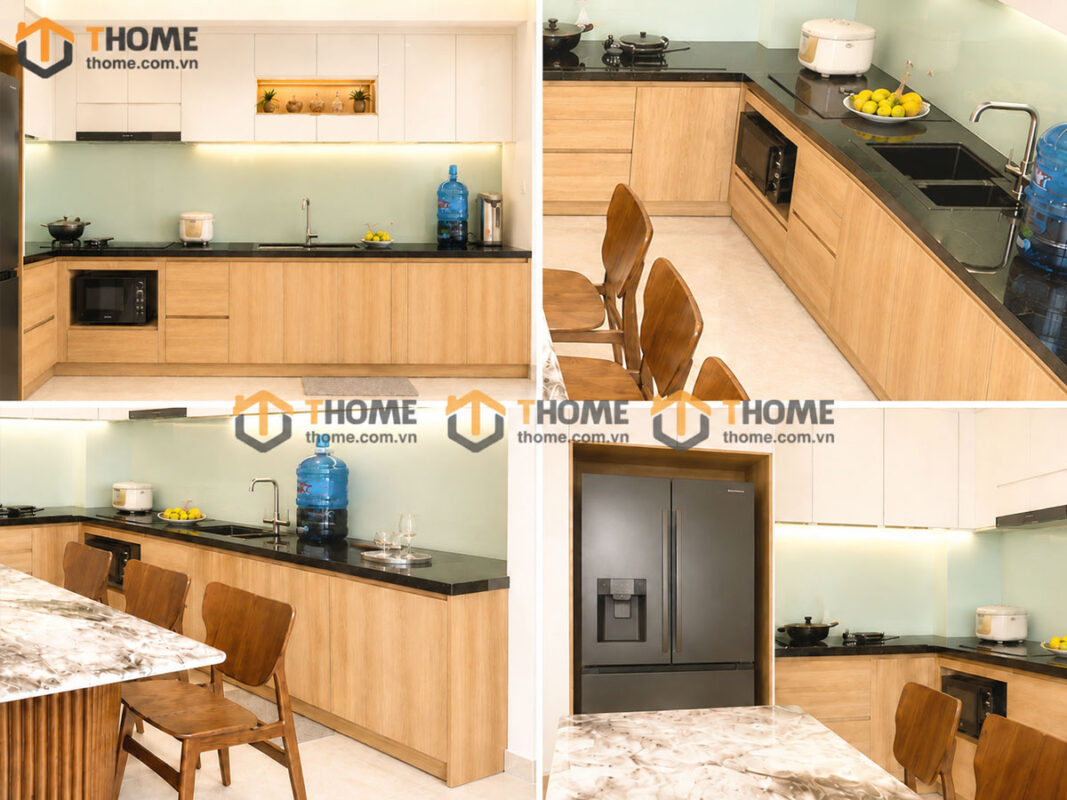 Thiết Kế Bộ Phòng Ăn Gỗ Sồi Tự Nhiên Số 09 Capri TKPA-09SN