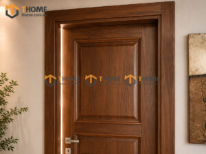 Cửa Ra Vào Gỗ Sồi Tự Nhiên Kiểu 01 CUAGO-01SN